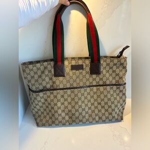 Authentic Gucci Diaper Bag with dustbag